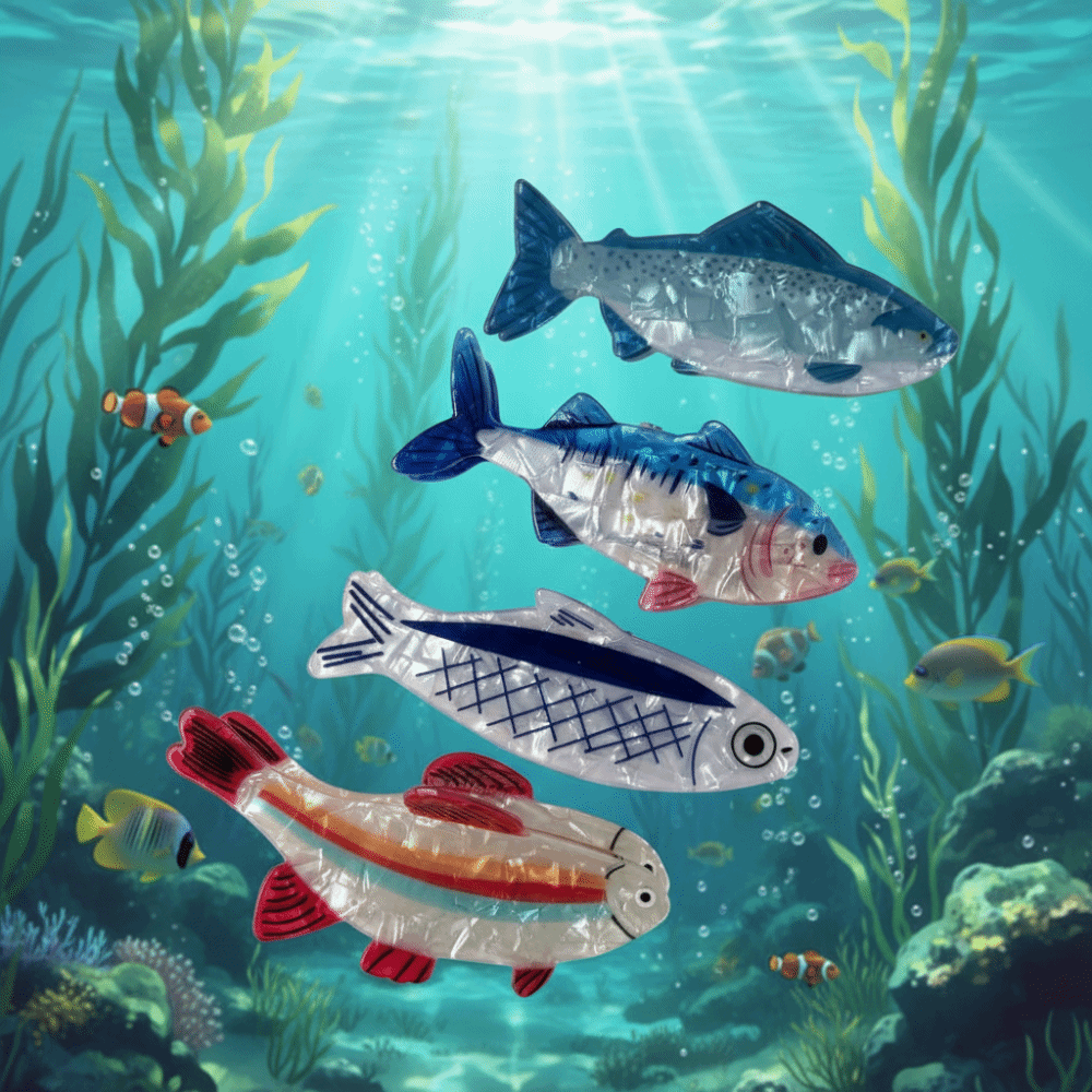 Hairpin Ocean Animal Hair Claw - Korean Lifestyle & Kids Boutique ulasan dan harga