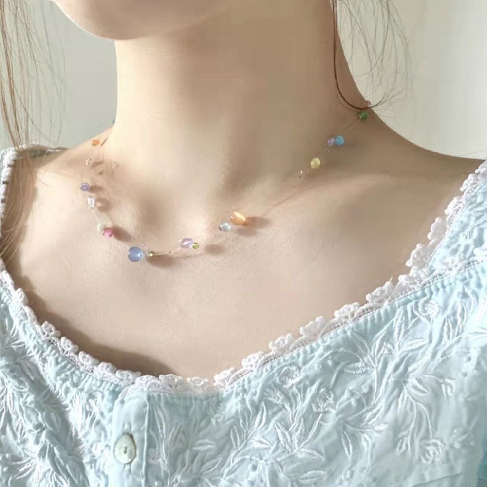 Sweet Alloy Korean Style Neckl - Korean Daily Lifestyle ulasan dan harga