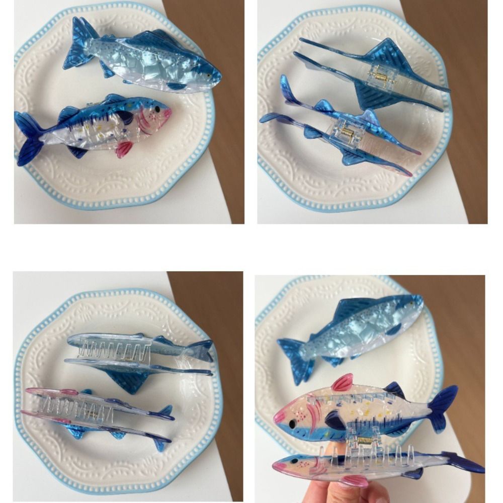 Hairpin Ocean Animal Hair Claw - Korean Lifestyle & Kids Boutique ulasan dan harga