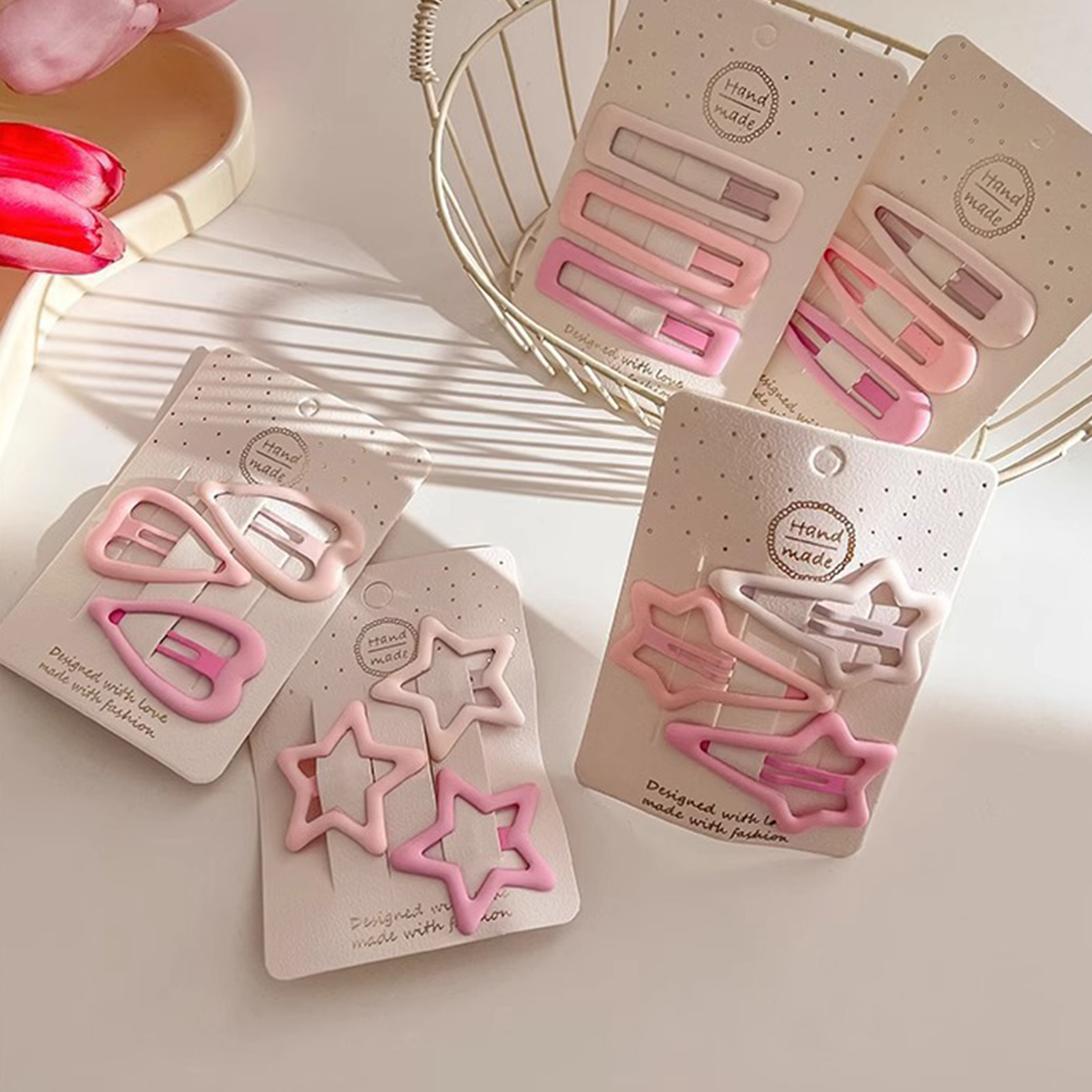 3PCS Sweet Style Headwear Pins - Korean Daily Lifestyle ulasan dan harga